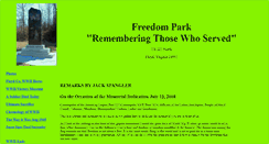 Desktop Screenshot of freedompark.the-spanglers.net